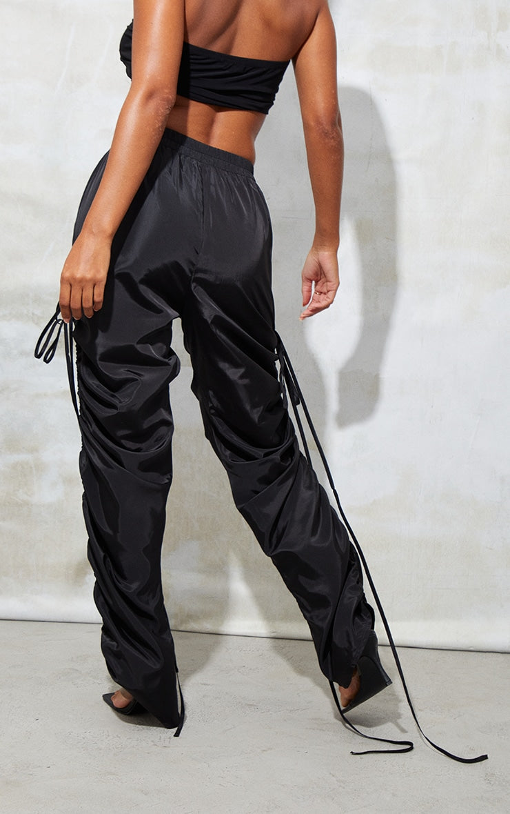 Downtown Charm Ruched Leg Joggers